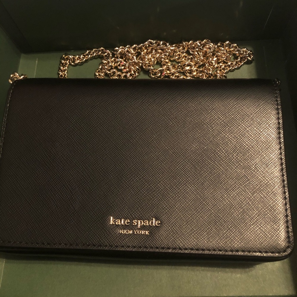 Brand new Kate Spade cross body bag w/chain